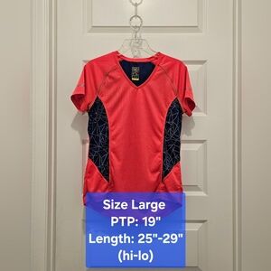 BCG Bio Viz Women's Athletic Running Shirt, EUC, Size Large